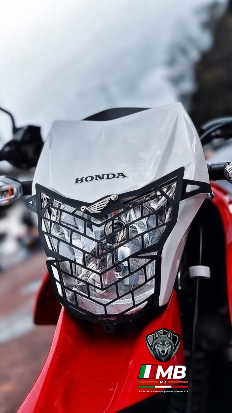 Protector de Farola / Rejilla de Faro para Honda XR150 - Estilo y Protección Total