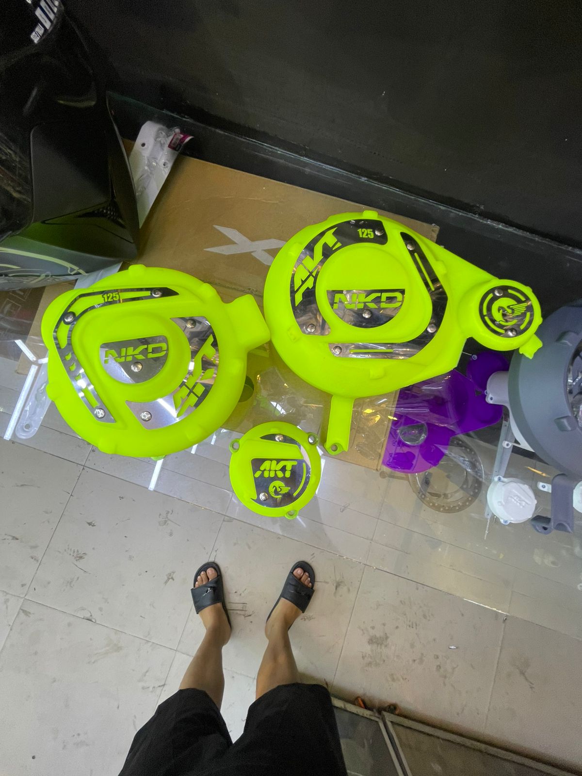Kit Tapa Motor AKT NKD 125 - vista adicional 4