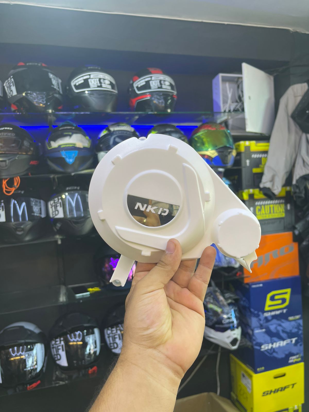 Kit Tapa Motor AKT NKD 125 - Azul completo